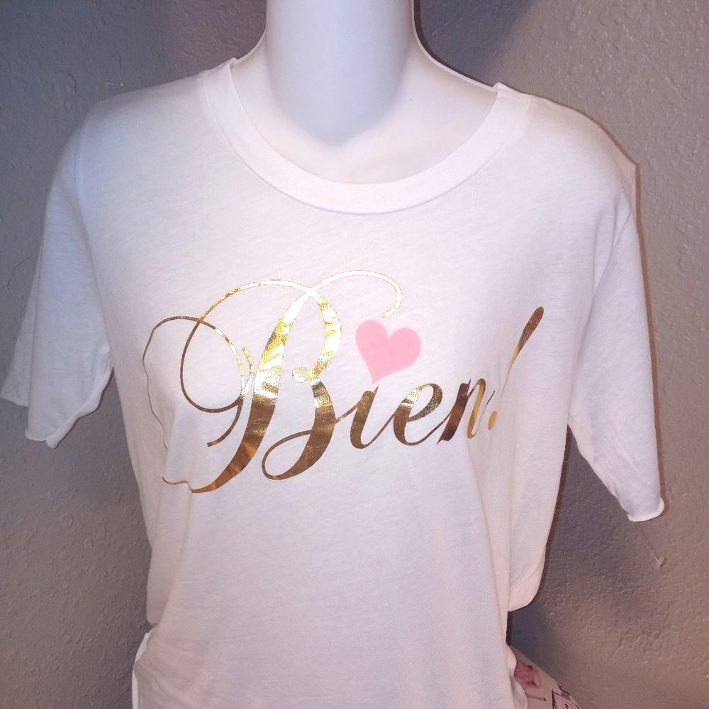 White short sleeve t-shirt